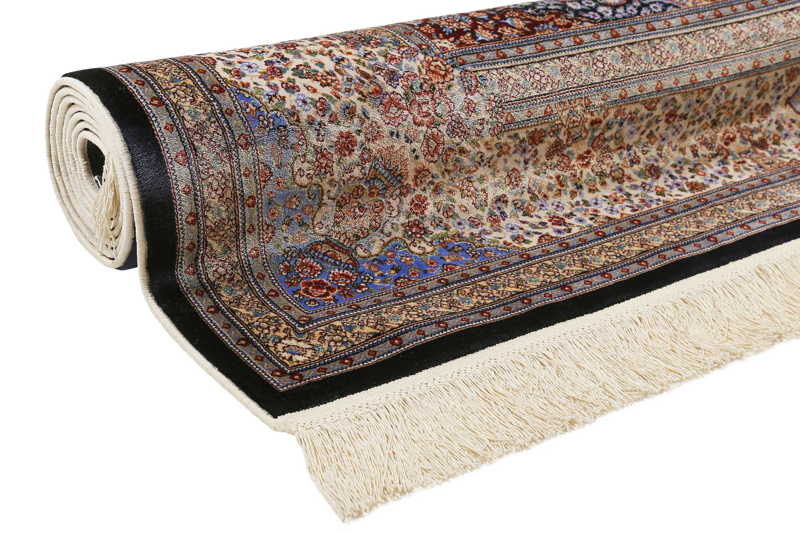 Orientteppich Blau "Täbriz" by WECONhome