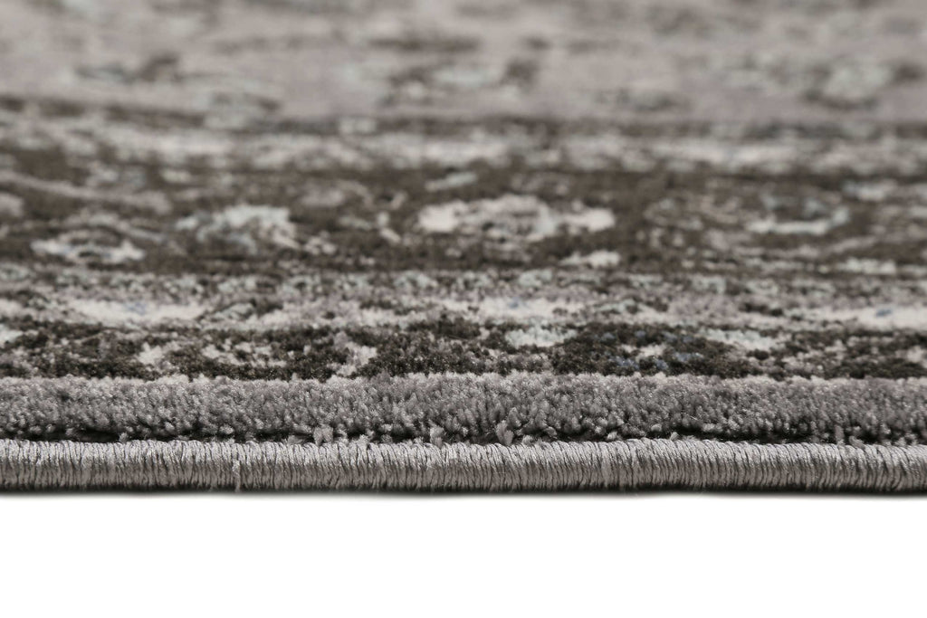 Teppich Grau Anthrazit Kurzflor "Oxford" WECONhome