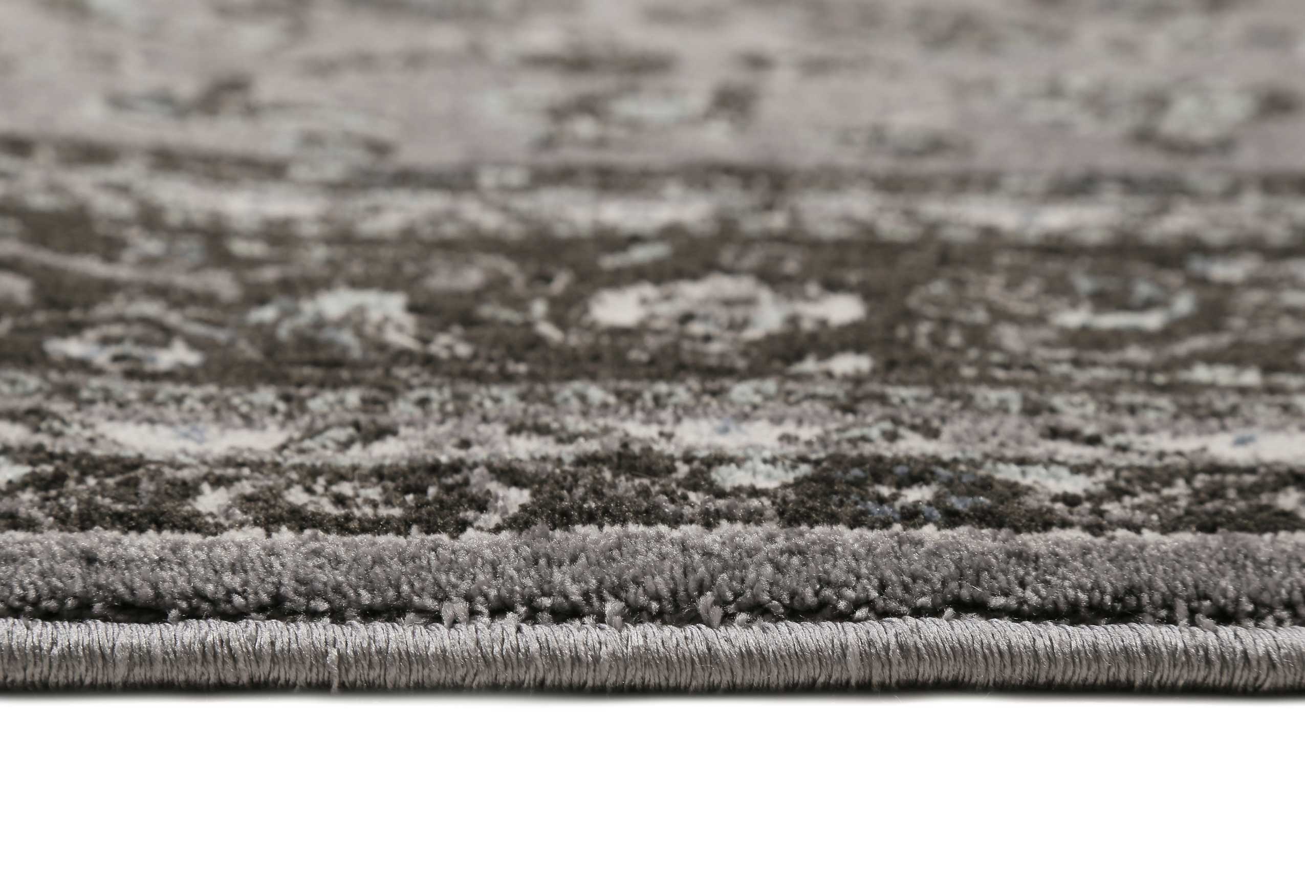 Teppich Grau Anthrazit Kurzflor "Oxford" WECONhome