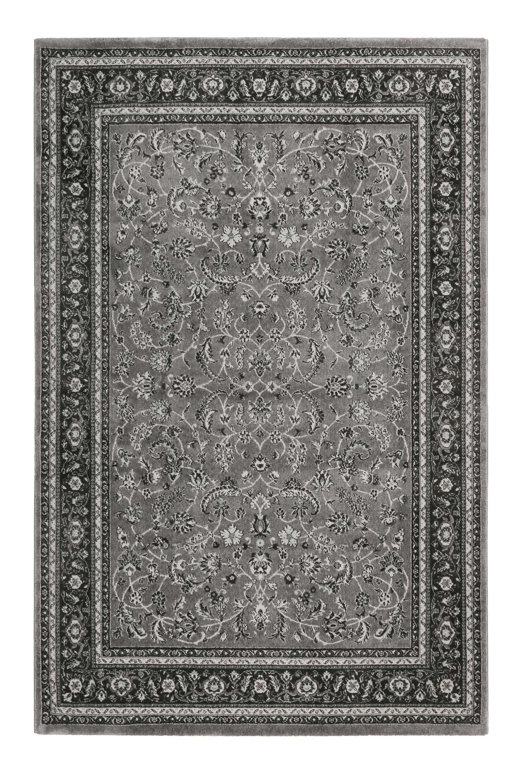 Teppich Grau Anthrazit Kurzflor "Oxford" WECONhome