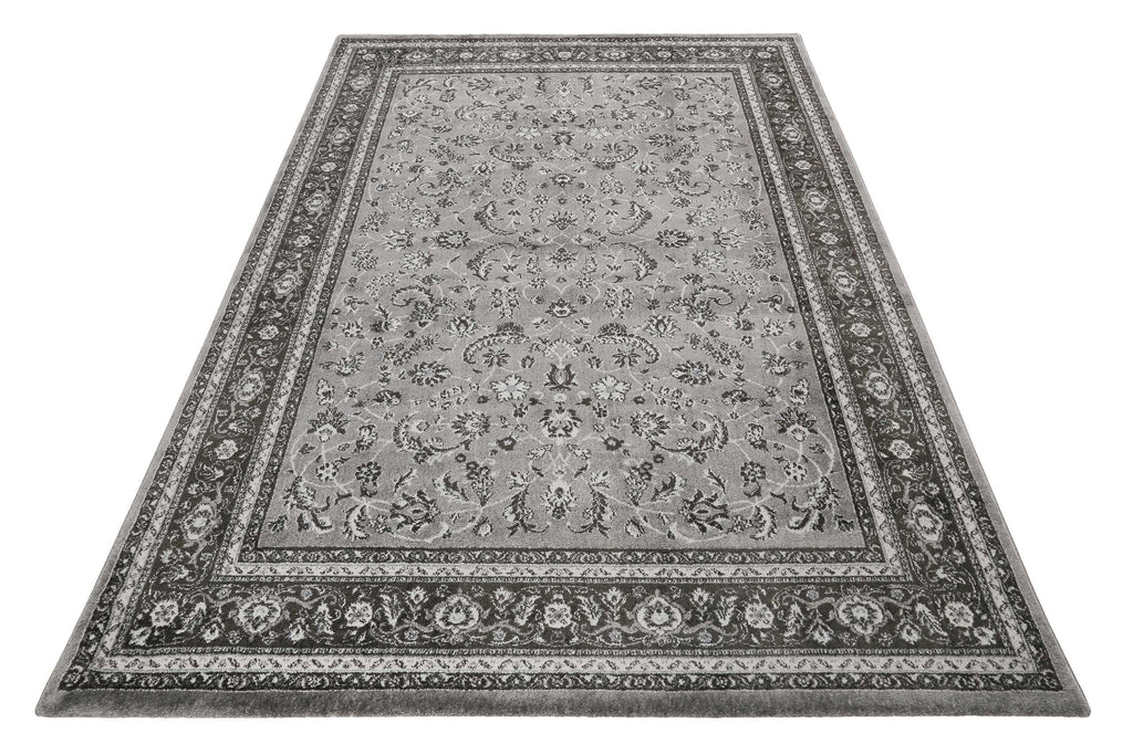 Teppich Grau Anthrazit Kurzflor "Oxford" WECONhome