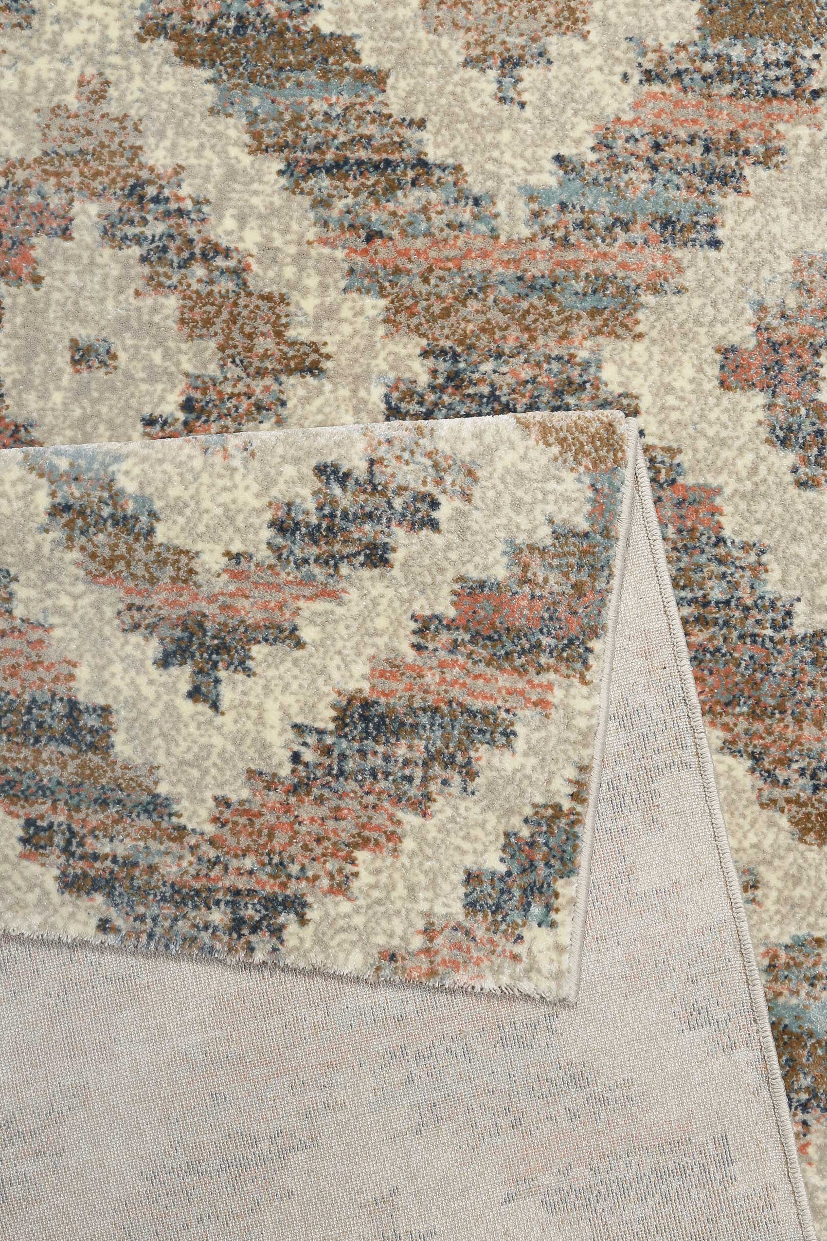 Teppich Beige Rosa Blau Kurzflor "Passion 2.0" WECONhome