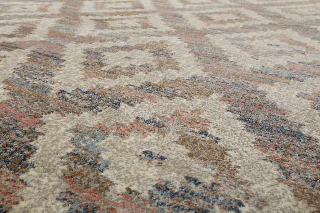 Teppich Beige Rosa Blau Kurzflor "Passion 2.0" WECONhome