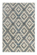 Teppich Grau Blau Beige Kurzflor "Passion 2.0" WECONhome