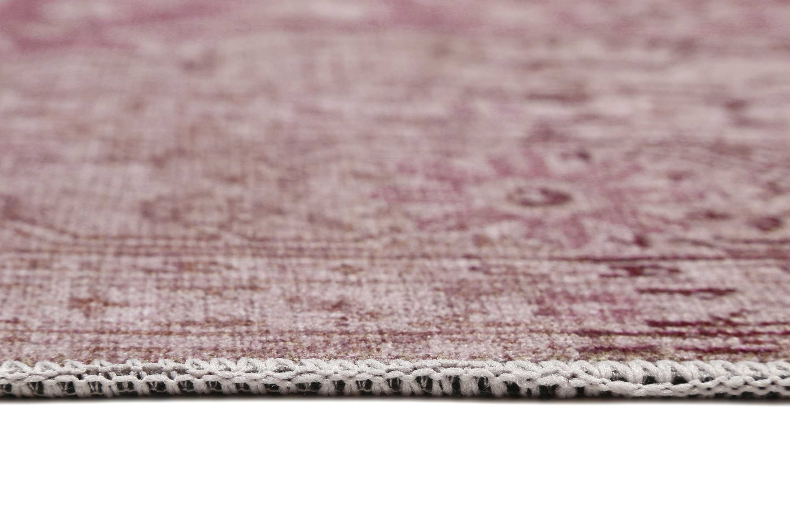 Vintage Teppich Grau Beige Rosa "Past Future" WECONhome