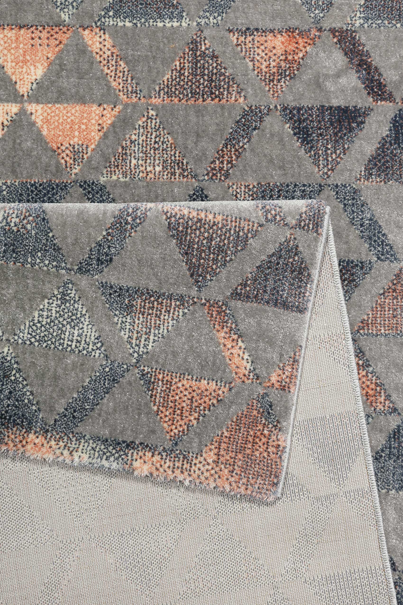 Teppich Grau Taupe Rosa Kurzflor "Pearl 2.0" WECONhome