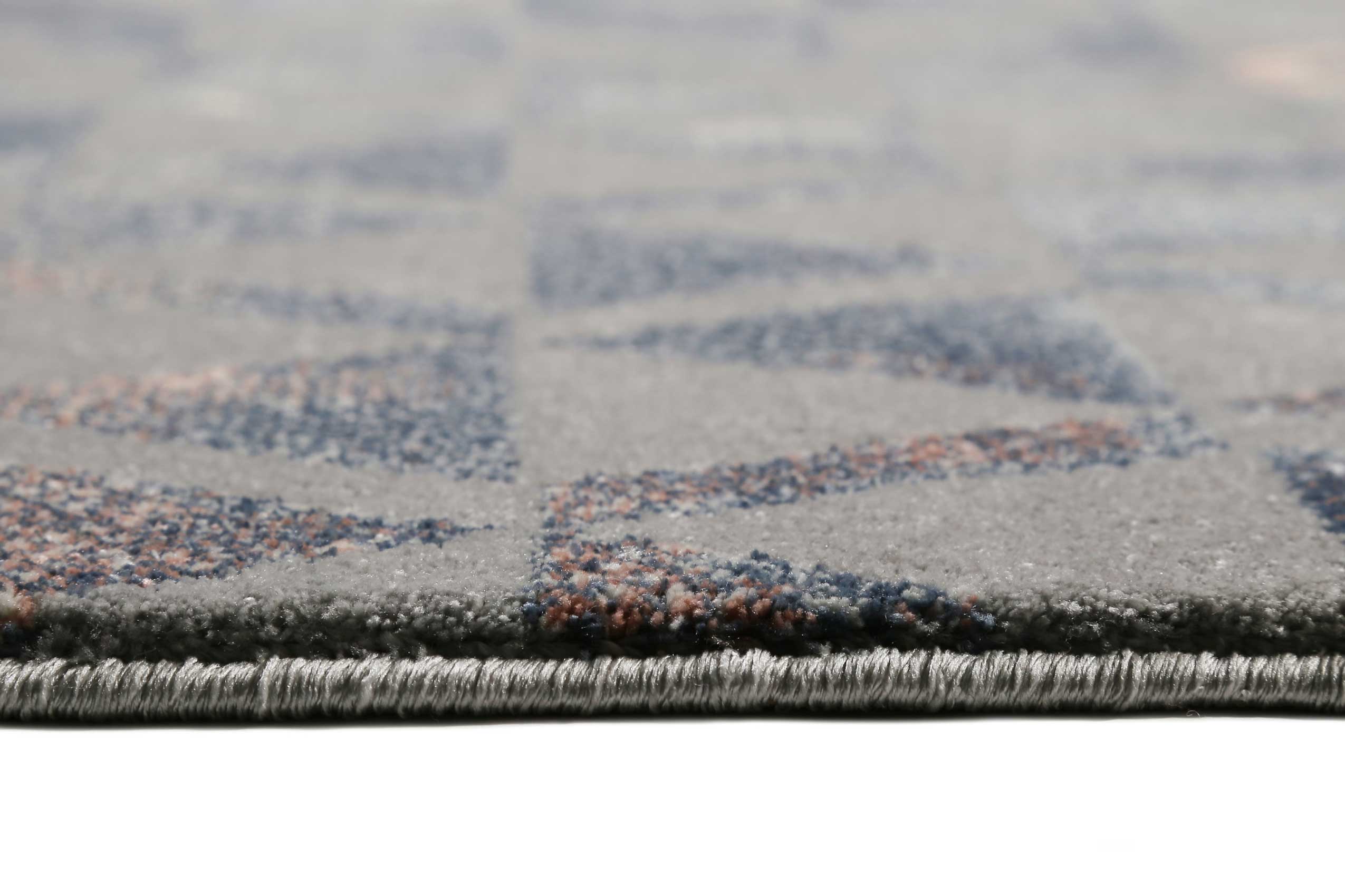 Teppich Grau Taupe Rosa Kurzflor "Pearl 2.0" WECONhome