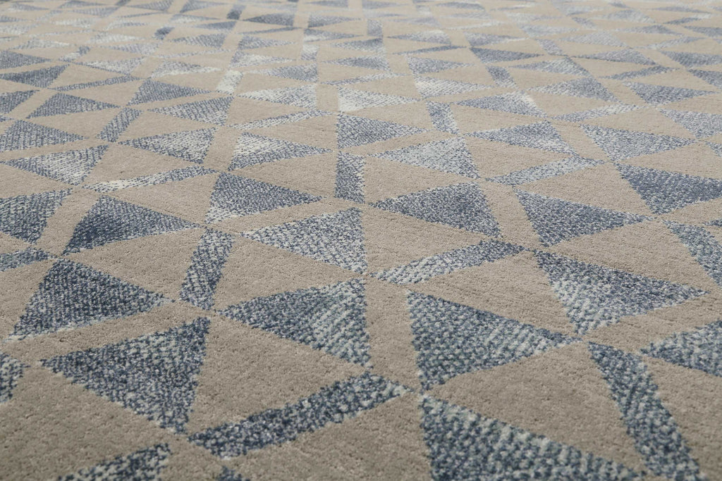 Teppich Grau Blau Silber Kurzflor "Pearl 2.0" WECONhome
