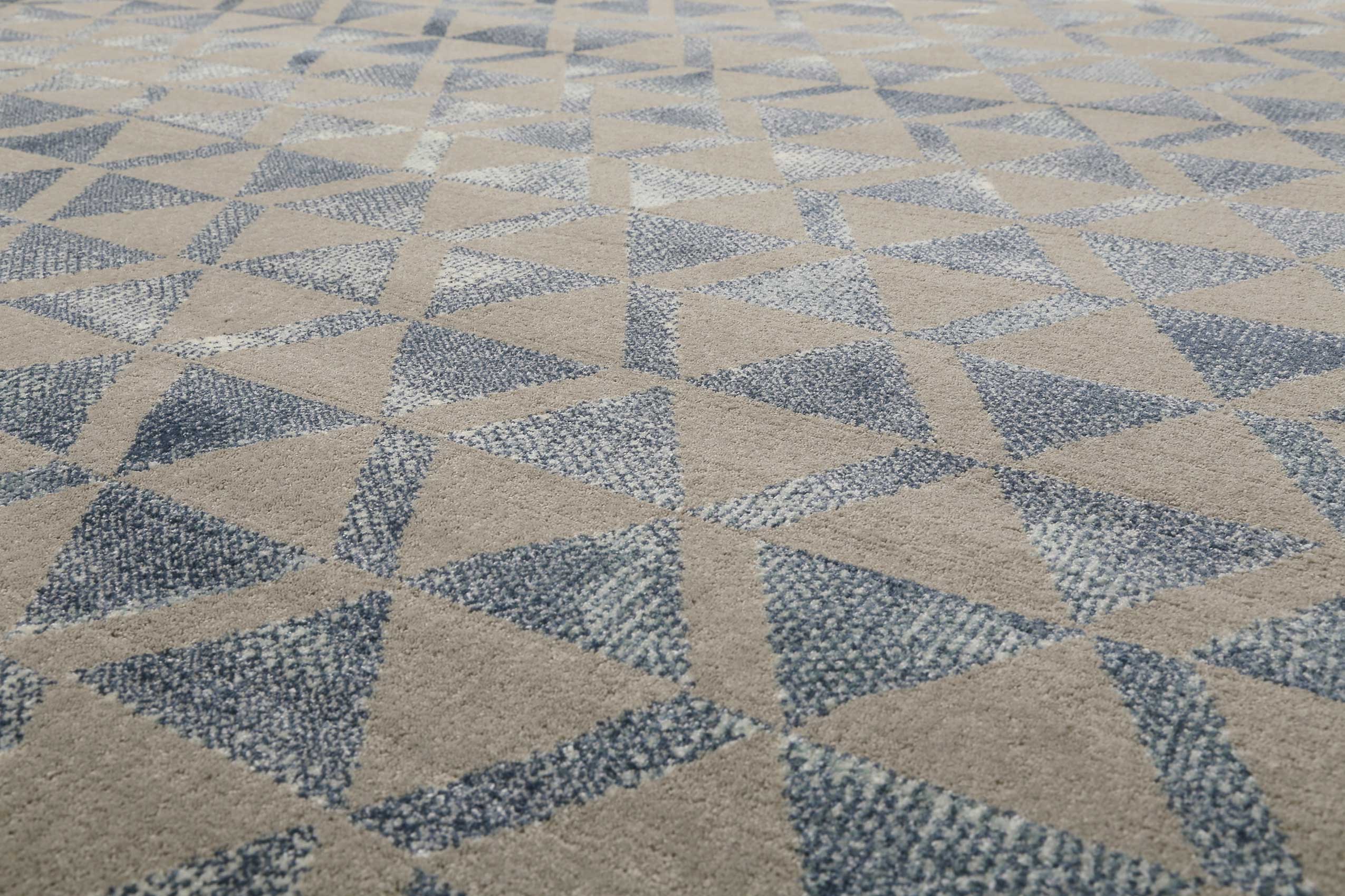 Teppich Grau Blau Silber Kurzflor "Pearl 2.0" WECONhome