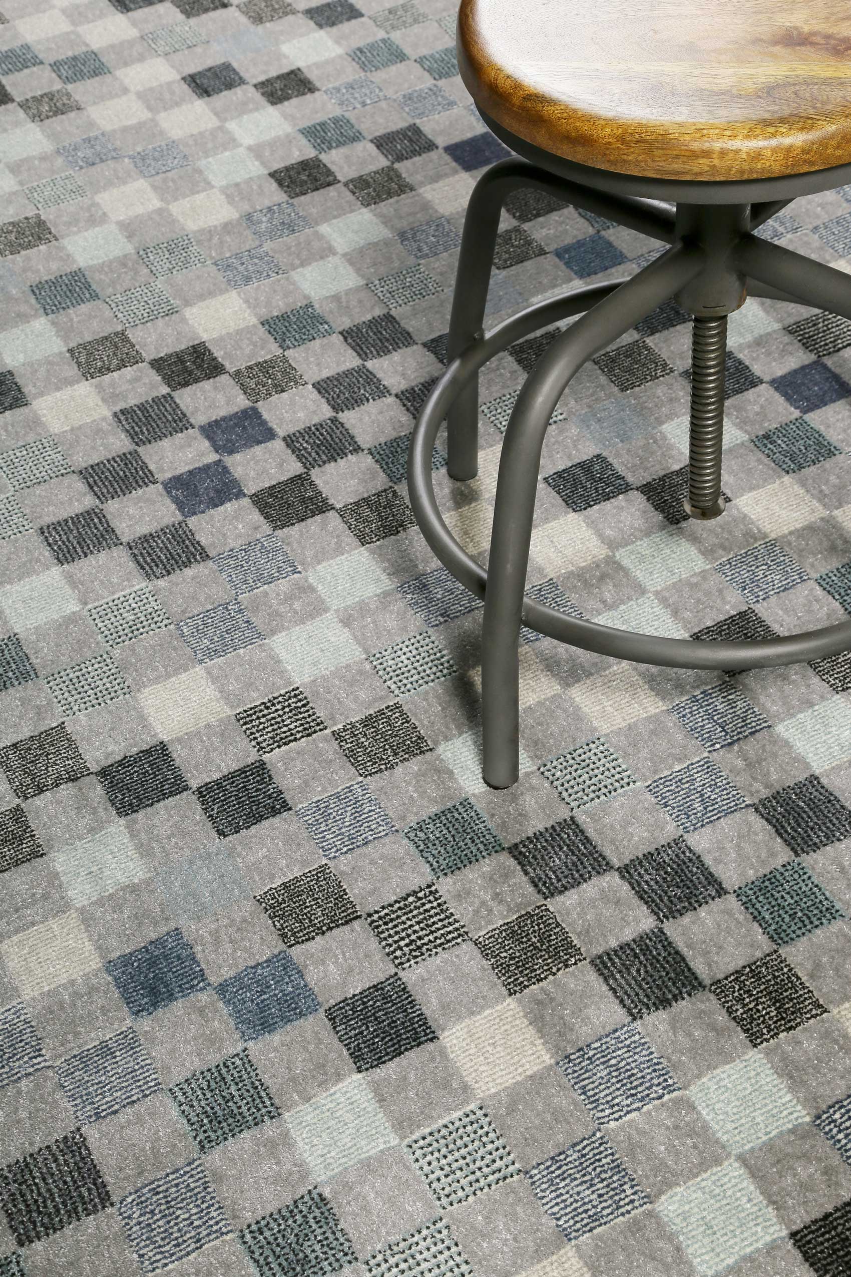 Teppich Grau Kurzflor "Physical 2.0" WECONhome