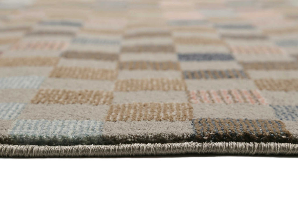 Teppich Beige Bunt Kurzflor "Physical 2.0" WECONhome