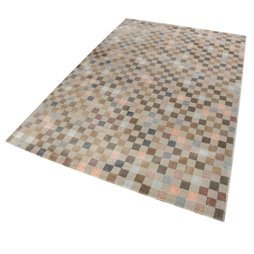 Teppich Beige Bunt Kurzflor "Physical 2.0" WECONhome