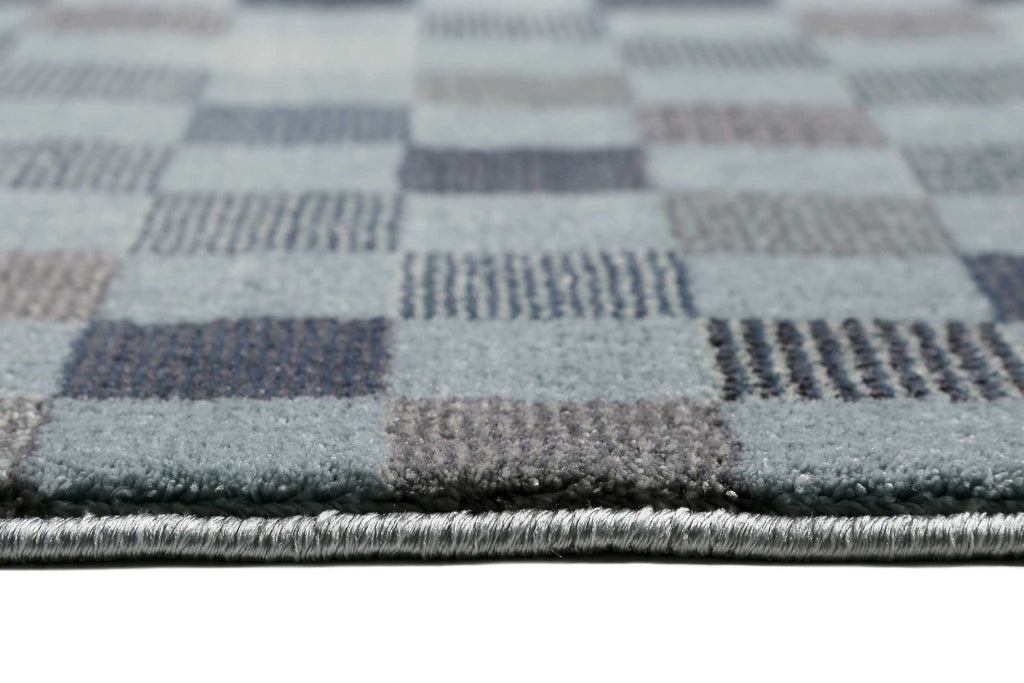 Teppich Blau Kurzflor "Physical 2.0" WECONhome