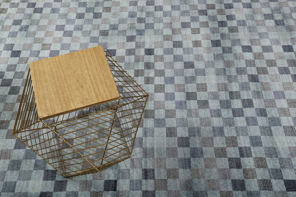 Teppich Blau Kurzflor "Physical 2.0" WECONhome