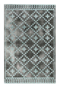 Teppich Grau Türkis Kurzflor "Pleasure 2.0" WECONhome