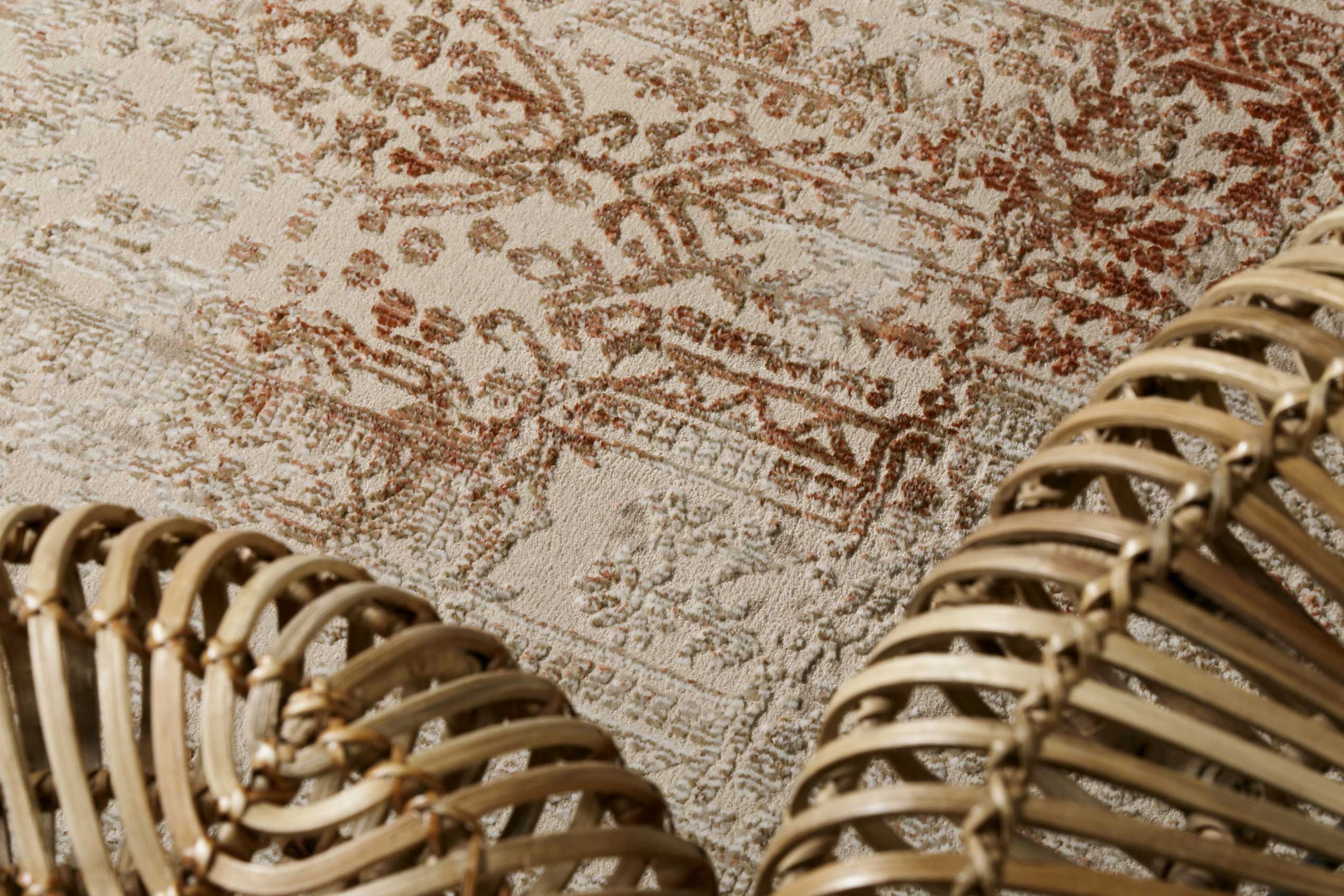 Teppich Beige "Rococo Vintage" WECONhome