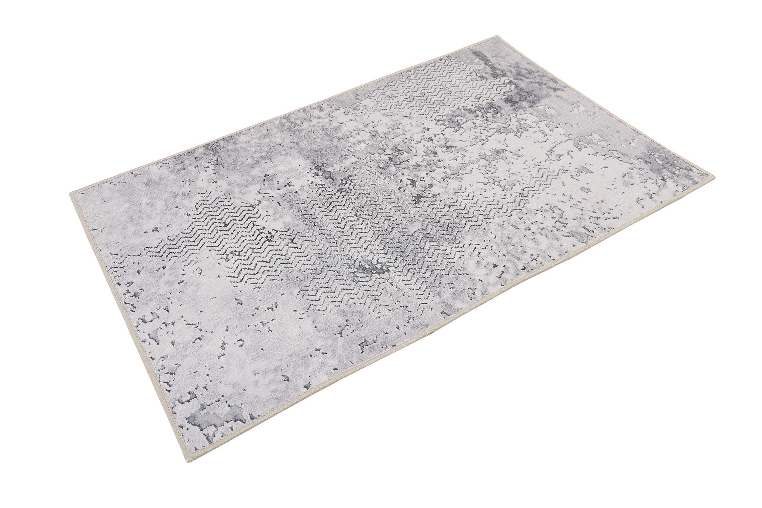 Badteppich Grau Vintage "Room 9" WECONhome