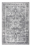 Vintage Teppich Grau Kurzflor "Seelace" WECONhome