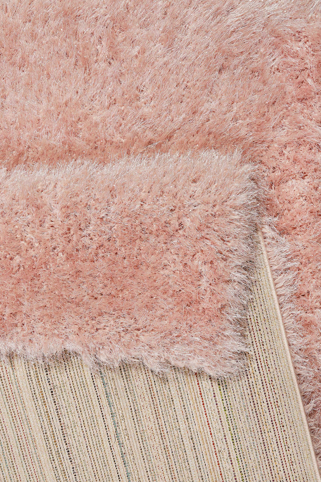 Teppich Rosa glänzend Hochflor "Shiny Touch" WECONhome