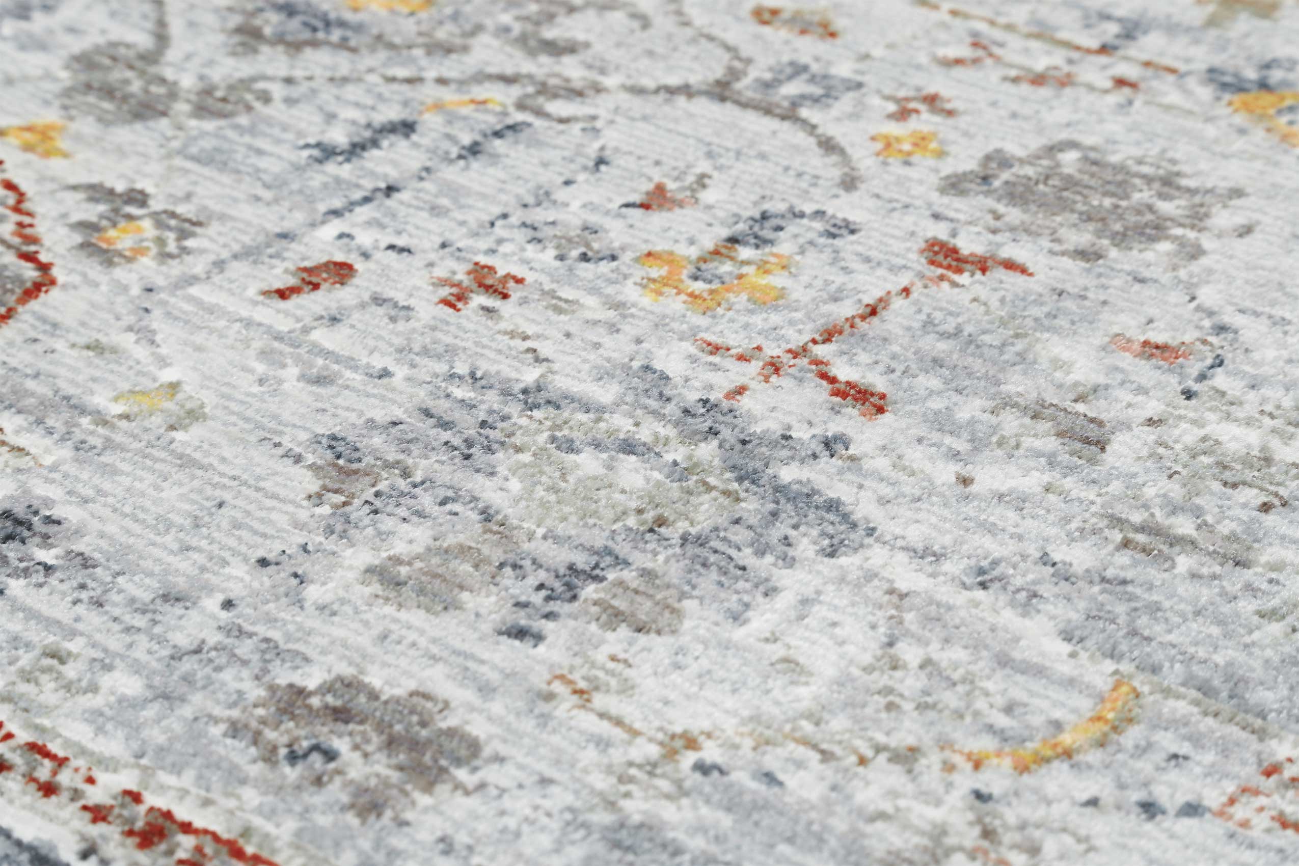Teppich Beige Multicolor Vintage Kurzflor "SoHo Beat" WECONhome
