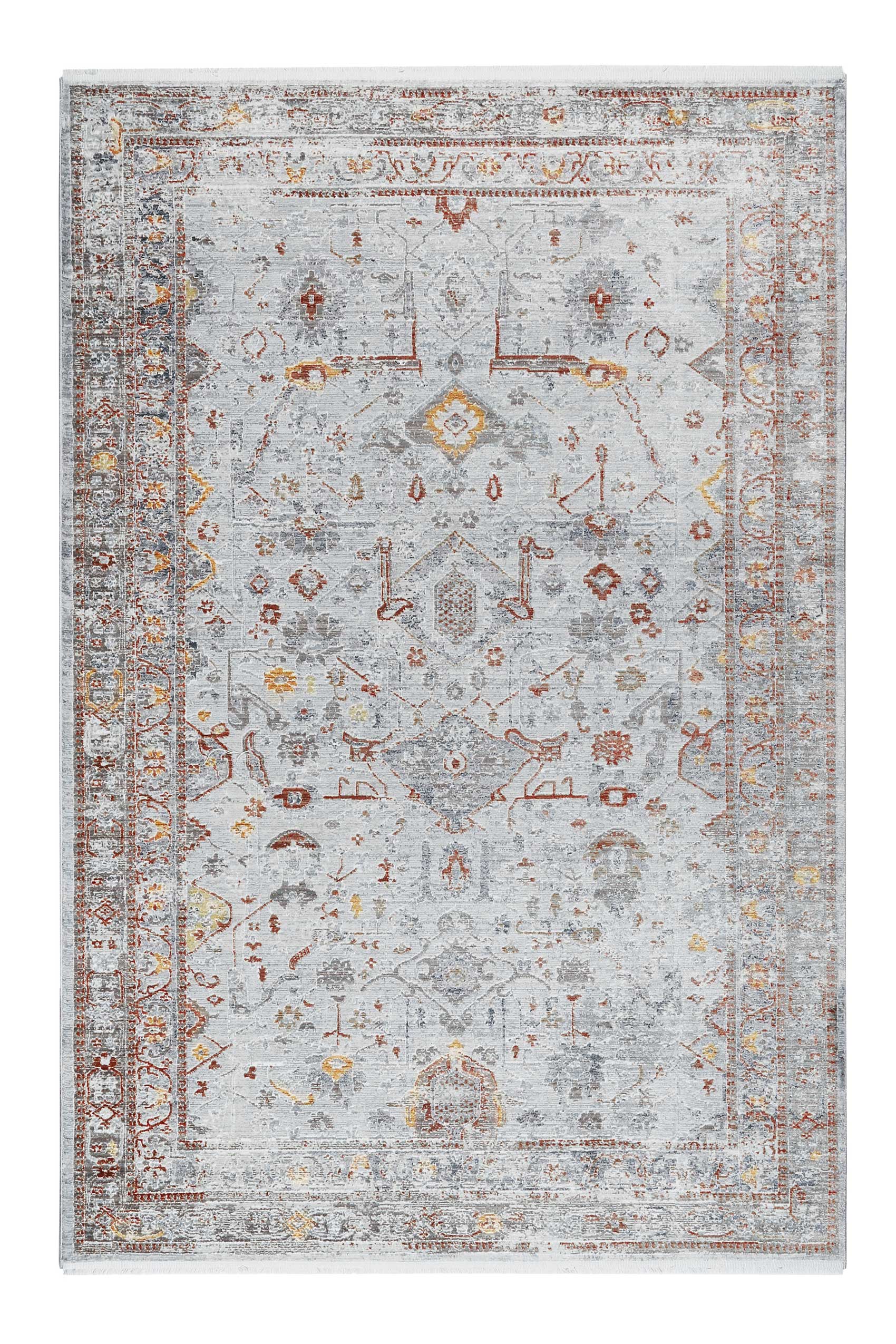 Teppich Beige Multicolor Vintage Kurzflor "SoHo Beat" WECONhome