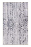 Badteppich Grau Aubergine Vintage "Sydney" WECONhome