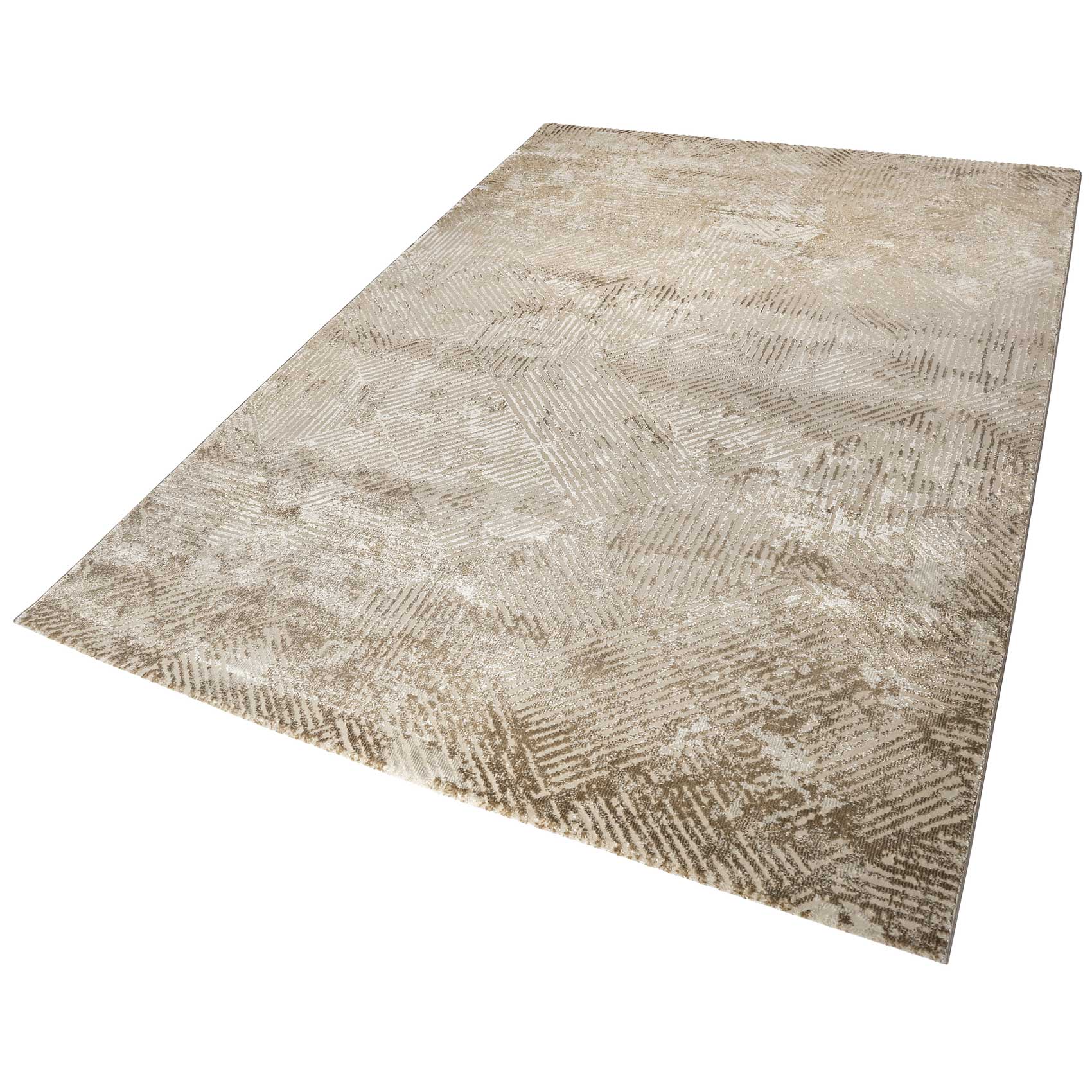 Teppich Beige Neo Vintage "Tiles" WECONhome