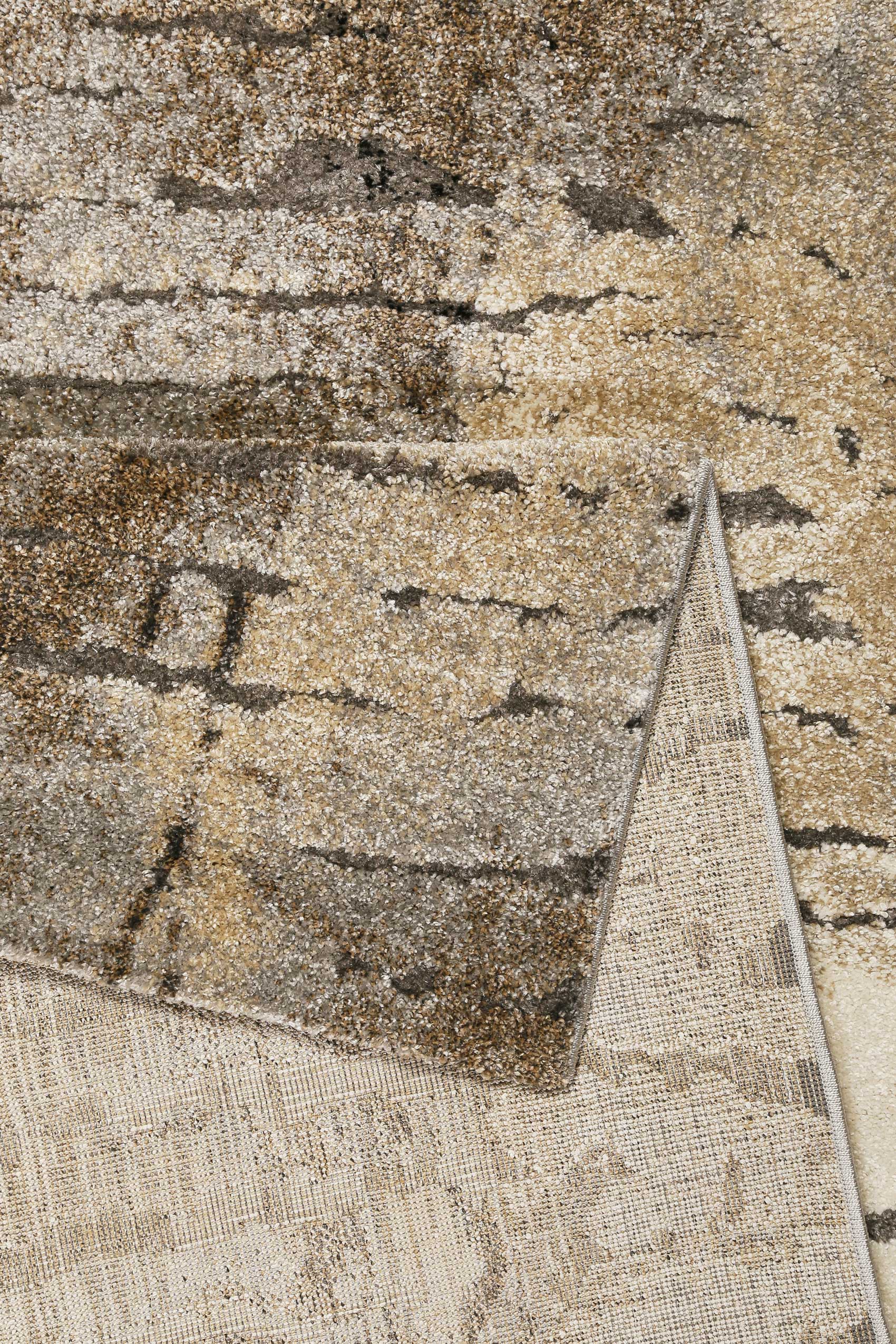 Teppich Holzbraun Kurzflor "Timber" WECONhome