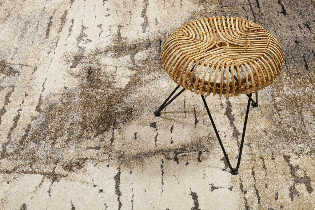 Teppich Holzbraun Kurzflor "Timber" WECONhome