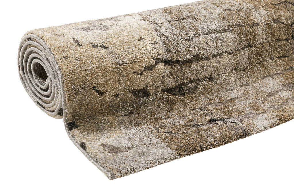 Teppich Holzbraun Kurzflor "Timber" WECONhome