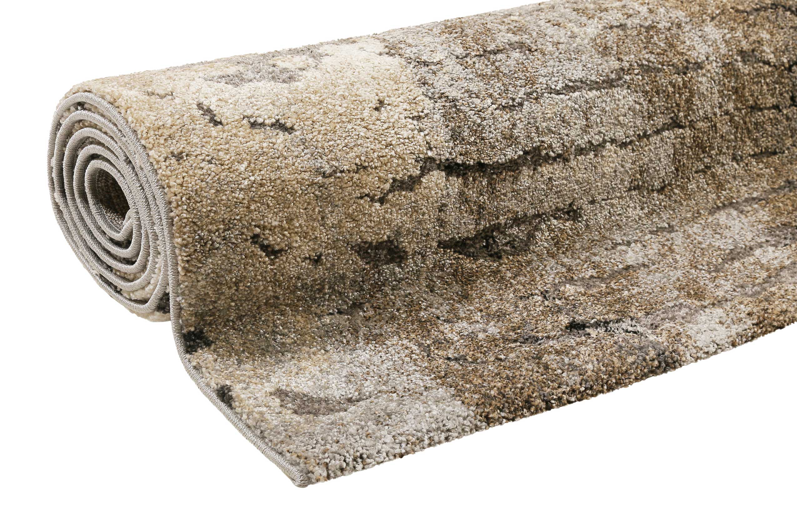 Teppich Holzbraun Kurzflor "Timber" WECONhome