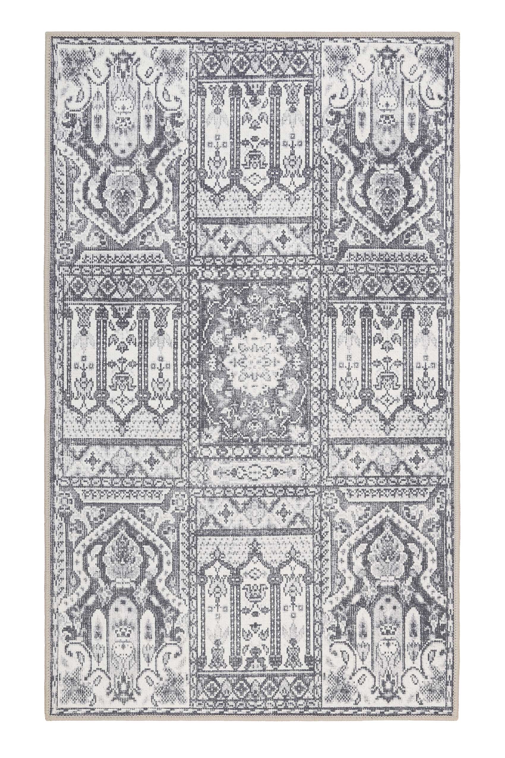 Badteppich Grau Oriental "Vintage Café" WECONhome