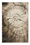 WECONhome Kurzflor Teppich "Wild Oak" holz braun