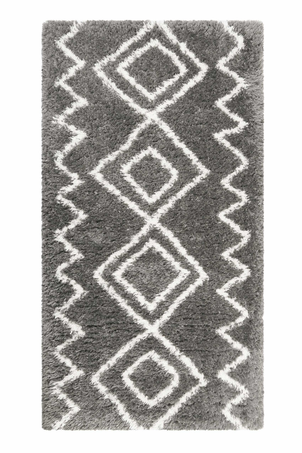 Teppich Grau Hochflor "Boho&Scandic Yagour" WECONhome