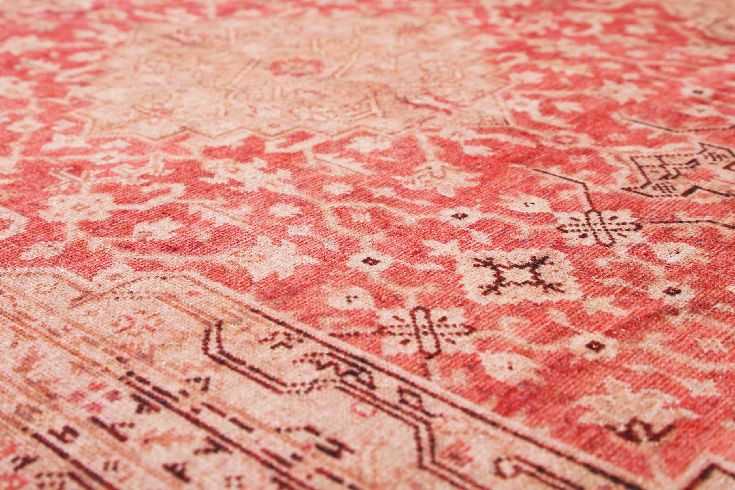 Badteppich Rot Vintage Oriental "Polaroid" WECONhome